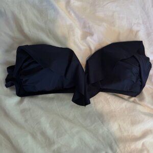 Zimmerman Navy Strapless Bikini Top Size 1